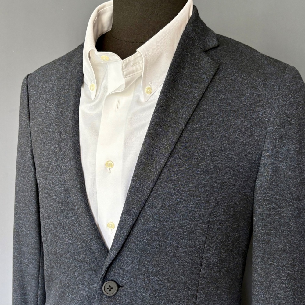 2 Piece Suit - NEW - Theory 'Clinton' Marled Ponte | Sz 38 | 30/30" | MSRP: $920